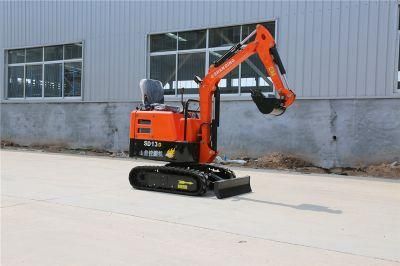 Factory Good Price Rubber Mini Excavator