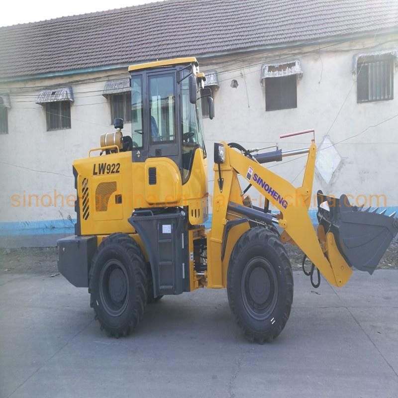 32HP Hydraulic Small Wheel Loader, Mini Hydraulic Loader