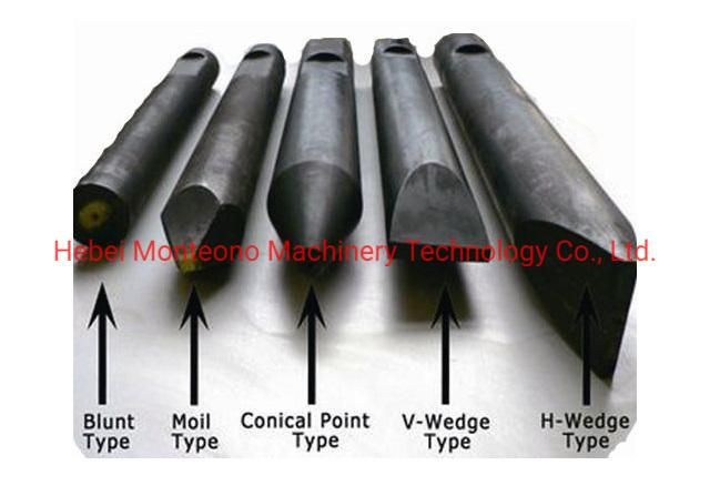 Excavator Parts Breaker Chisel Hydraulic Rock Hammer Chisel Drill Rod