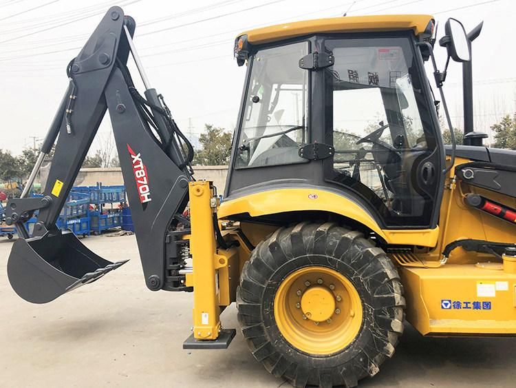 XCMG New 2.5 Ton Small Mini Backhoe Loader Tractor Xc870HK Hot Sale