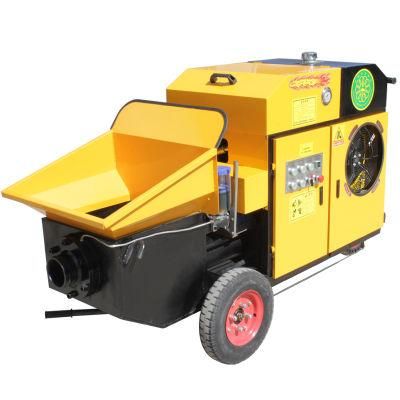 New Mini Concrete Mixer Pump Machine Prices with Diesel Engine Used Portable Mobile Concrete Pumps for Sale