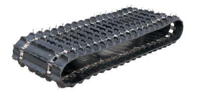 Electric Walking Rubber Crawler Robot Chassis/Rubber Track Platform Tracked Chassis Platform with Rubber Track Crawler