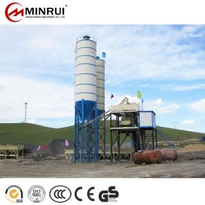 Minrui Hzs25 Container Concrete Mixer Batching Plant for Hebal