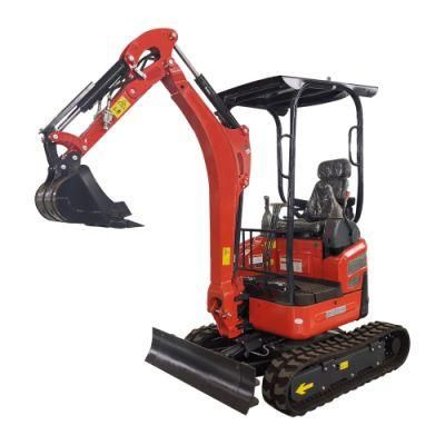 High Quality Diggers Good Condition Crawler Hydraulic Mini Excavator 2 Ton with Cheap Prices Garden Use 2t Excavator for Sale