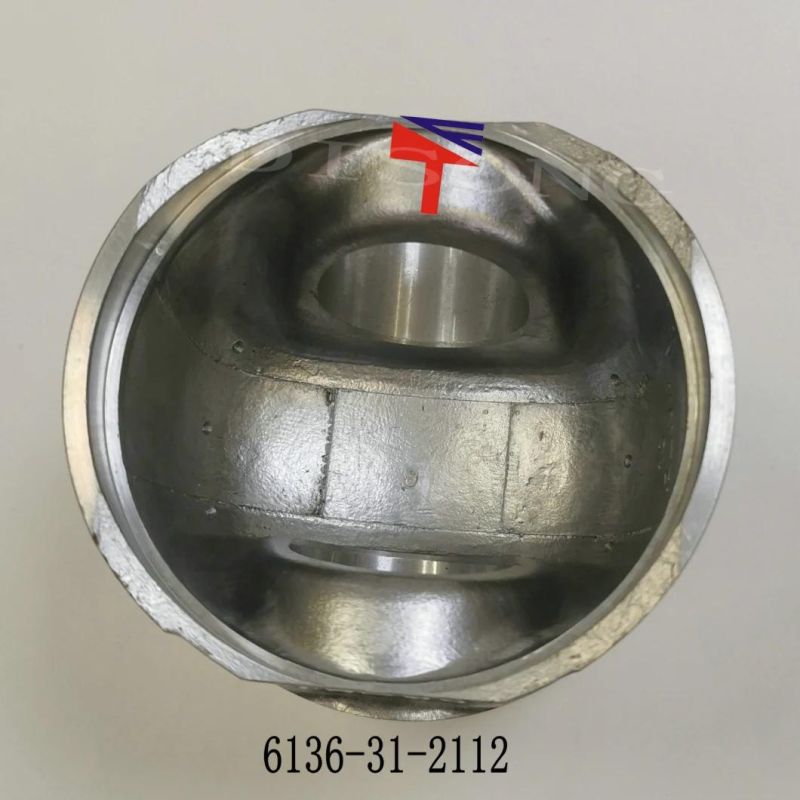 High-Performance Diesel Engine Engineering Machinery Parts Piston 6136-31-2112 for Engine Parts S6d105 Generator Set