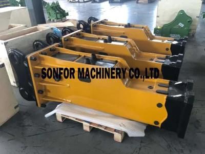 Sonfor Sb50 Box Type Hydraulic Rock Hammer Breaker with 100mm Chisel