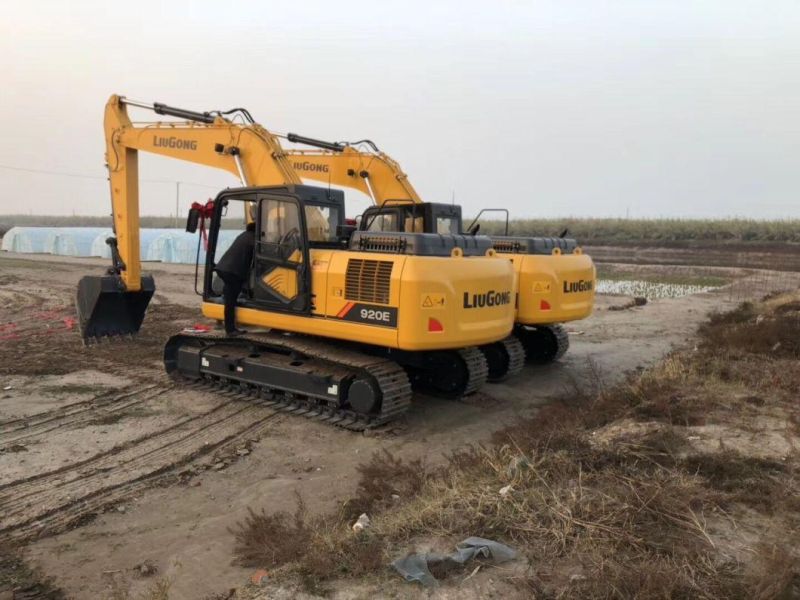 Earth-Moving Machine Liugong 21t Excavators 920e