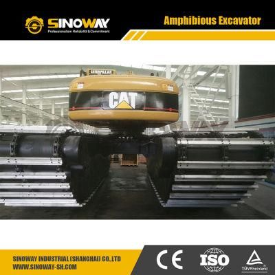 Good Price Custom Cat 320/320c/320d/320dl/320cl/ Amphibious Full Tracked Swamp Buggy with 6060t6 Aluminum Alloy Track Cleats for Sale