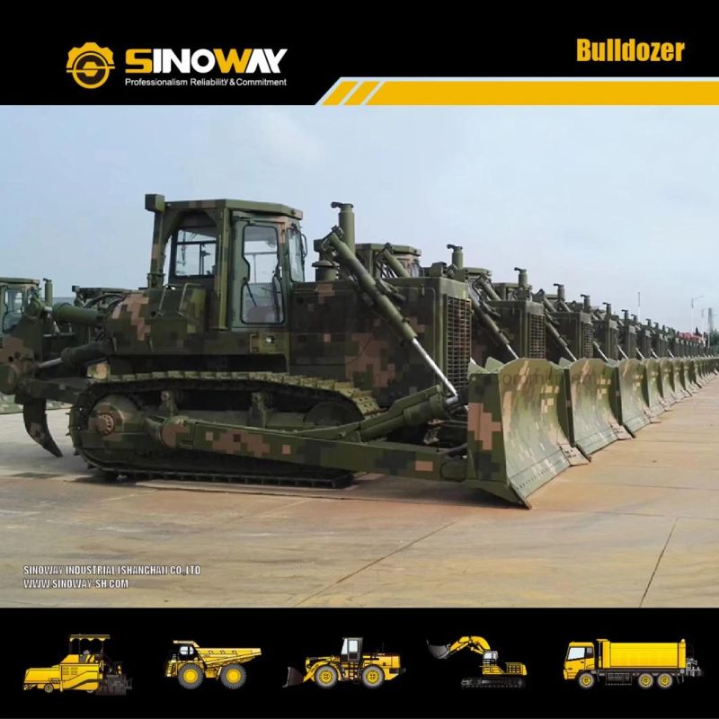 China 320HP Mini Bulldozer Crawler Dozer for Sale