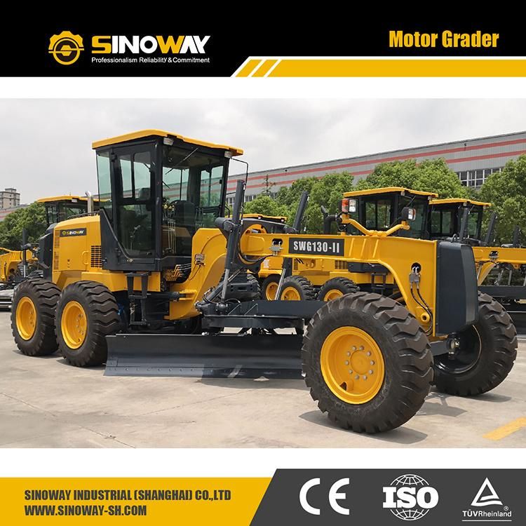 Ground Grading Machine Best Construction Motor Grader Spreading Gravel on Road Construction