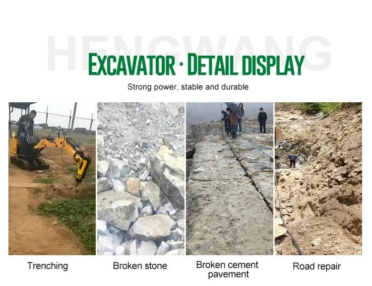 Factory Selling 2600kg Mini Excavator Price