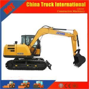 Construction Machine 8 Ton Digger Crawler Excavator Xe80d