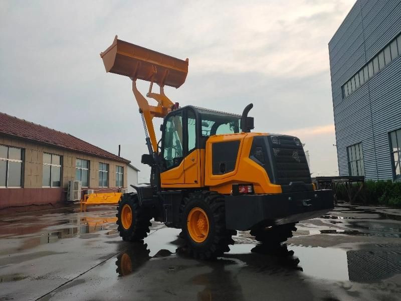 Europe Model CE Certified Earth Moving Machinery 1 Ton 2 Ton Wheel Loader Mini Loader Wheel for Sale