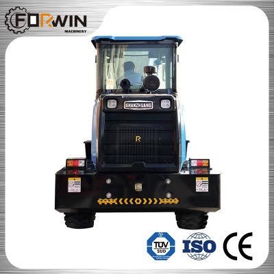 Flexible Operation 1.2ton/42kw Compact Construction Agricultural Garden Farm Small Front End Mini Bucket Shovel Boom Wheel Loader Fw915b