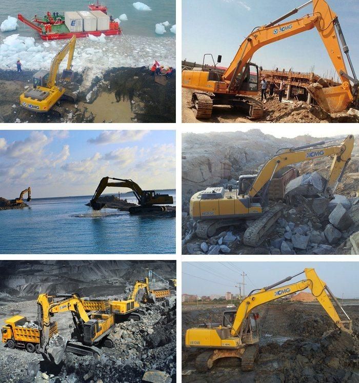 XCMG Excavators Machine Excavator Xe215c 20 Ton China New RC Hydraulic Crawler Excavators for Sale