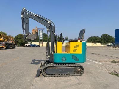 Hydraulic Agricultural Mini Excavator Machine 1t 1000kg Small Diesel Diger Smallest Excavator