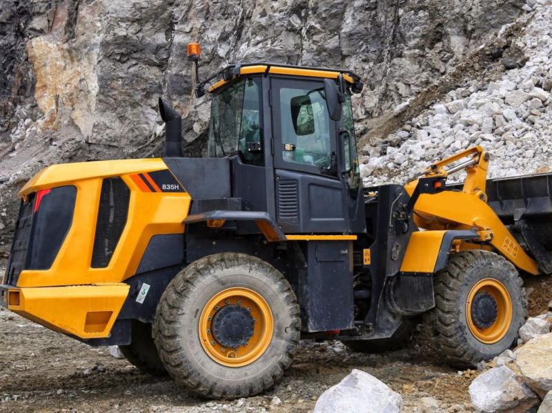 Liugong 835h 3.0 Ton Polit Control Front Wheel Loader