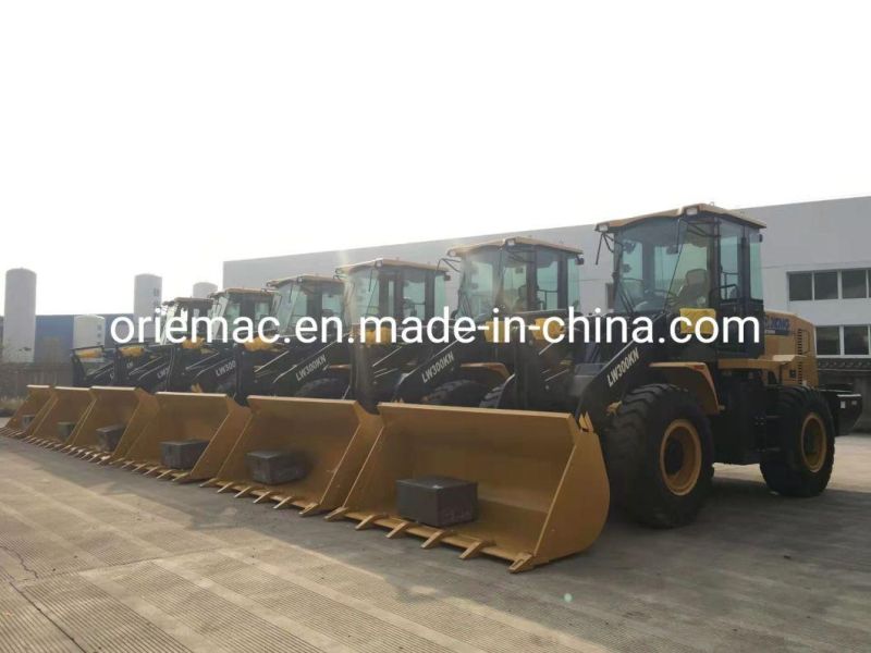 Oriemac 3ton 1.8m3 Machine Lw300kn Small Wheel Loader Mini Wheel Loader Front End Loader