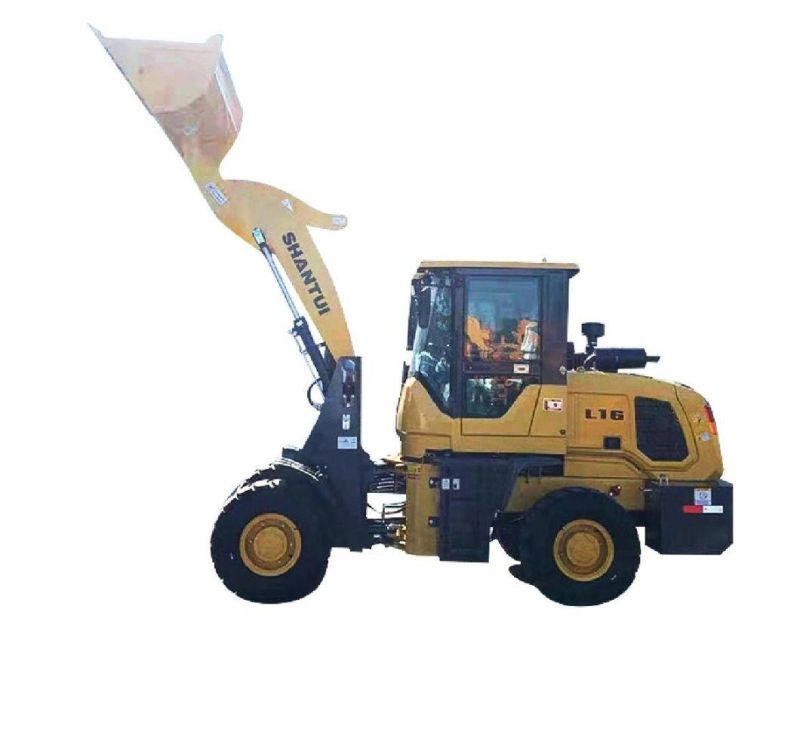 Buy 1-8 Ton China New Brand Electric St L12 800kg Mini Small Compact Cheap Articulated Front Wheel Loader Machine with Attachment CE Price List for Sale