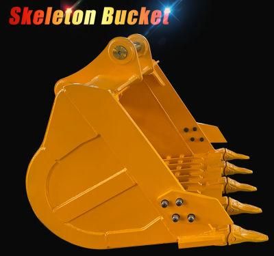 Sieve Bucket Skeleton Bucket Excavator Bucket Used R160 R180 R200 Excavator