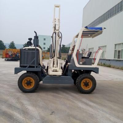 Highway Guardrail Construction Hammer Driver for U O Shape Pile Installation