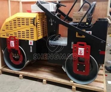 Small Self-Propelled Vibratory Static 2 Ton Double Drum Steel Road Roller for Sale