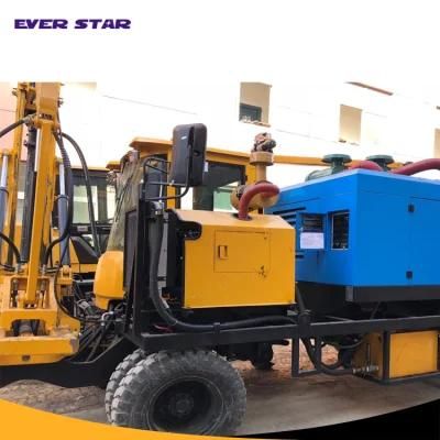 Hxt Pile Driver with Air Compressor for DTH Drilling Hole