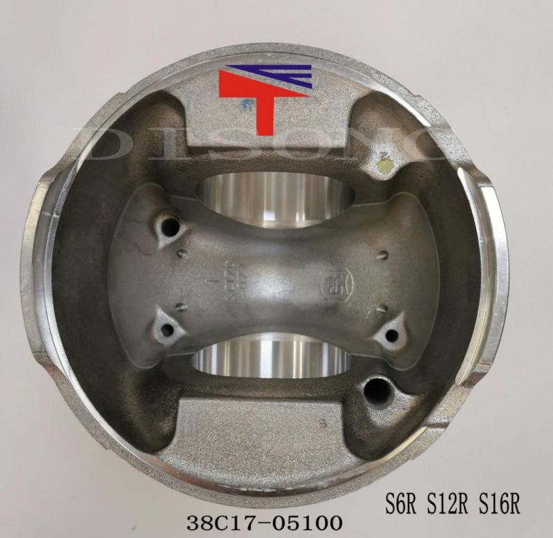High-Performance Diesel Engine Engineering Machinery Parts Piston 38c17-05100 for Diesel Engine Parts S6r2 S12r S16r Generator Set