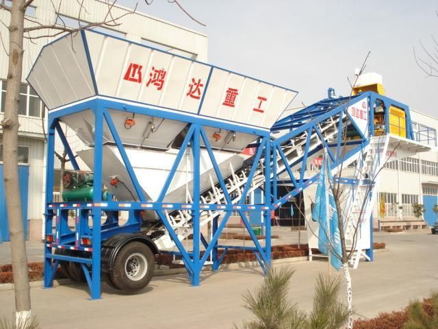 Yhzs60 Concrete Batching Mixing Plant Price
