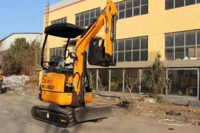 Haiqin Brand (HQ20) with Japan Yanmar Engine 2.0 Ton Mini Excavator