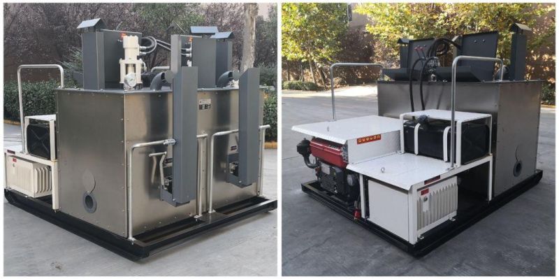 Double-Cylinder Hydraulic Thermoplastic Paint Kettle
