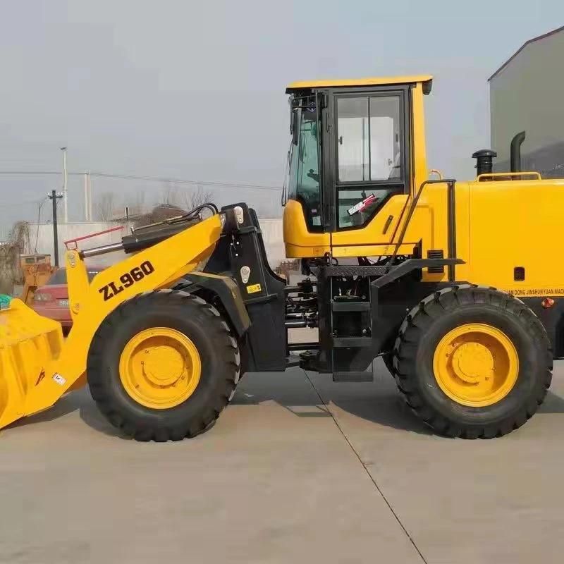 Professional 4 Wheel Drive Mini Front Loader Wheel Loaders for Sale