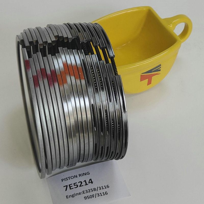 High Quality Diesel Engine Mechanical Parts Piston Ring 7e5214 for Excavator Parts E325b Wheelloader Parts 950f Engine Parts 3116 Generator Set