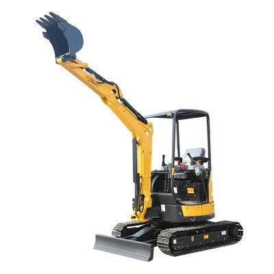 Factory Forwin Small Crawler Excavator 2.7 Ton Fw25u Canopy with CE and Narrow Bucket/Leveling Bucket/Tilting Bucketdigger for Sale