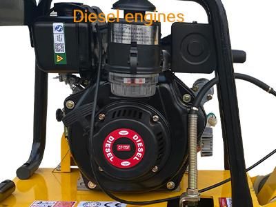 Diesel Engine Plate Vibration Compactor