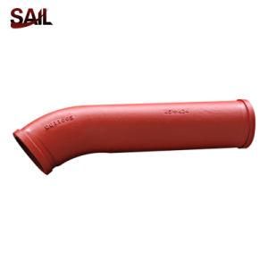 Factory Supply 125*R275* 45degree +411concrete Pump Spare Parts Sany Elbow Pipe for Sany