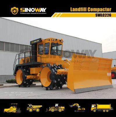 High Quality Garbage Refuse Compactor Can Be Used in Harsh Working Conditions
