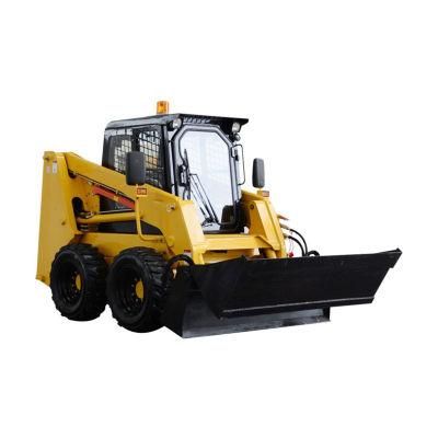 Hq85 1200kg Skid Steer Loader Supplier Mini Loader Attachment with Bucket Manufacturer for Sale