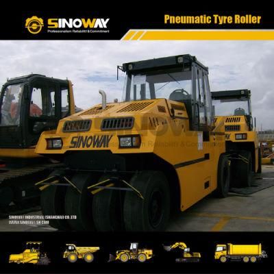 New Design Mini 10ton Asphalt Rubber Tyre Road Roller Swp1016