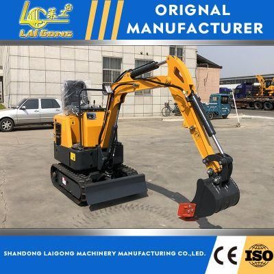 Lgcm 1 Ton Mini Excavator with Euro 5 Engine