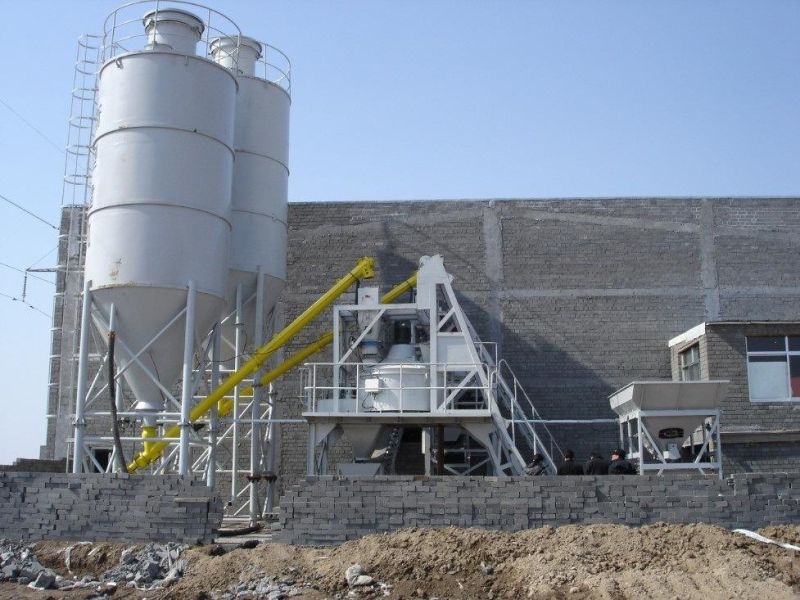 China Cement Concrete Mixing Batching Plant 25m3/H