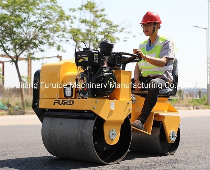 Cheap Price 700kg Vibratory Diesel Road Roller Compactor