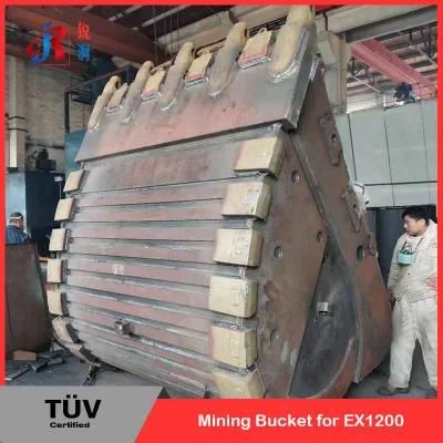 Well-Engineered Excavator Mining Bucket for Hitachi Ex1200