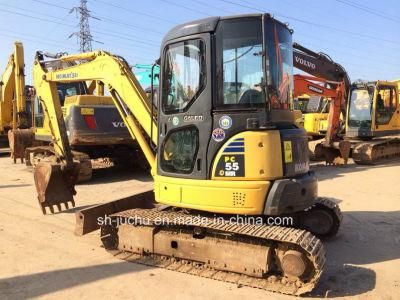 Used Mini Excavator Komatsu PC55 Mr -2 Small Excavator (PC55 PC40 PC35 Digger)