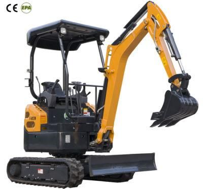 China Wholesale CE 2ton Steel/Rubber Crawler Excavator for Sale