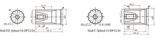 Orbit Motor Hydraulic Motor Bmh/Omh 400 Construction Machinery Components