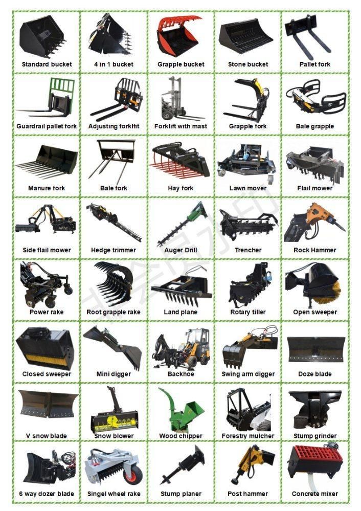 Avant 1.5 Ton Garden Tractor 4 Wheel Drive Telescopic Boom Compact Loader