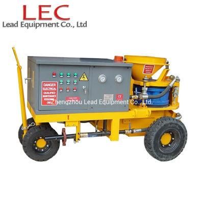 Wet Mix Shotcrete Machine for Spraying Concrete with Electric Motor