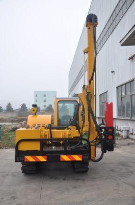 Tractor Hydraulic Pile Driver Ground Screw Driver Can Screwing Pilling Pulling Pile