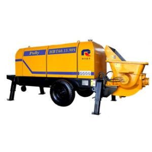 Pully Manufacture New Condition Versatile Electric Portable Slurry Pump (HBT60.13.90S)